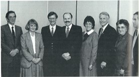 New Standards Council members at its first meeting on 22 July 1988